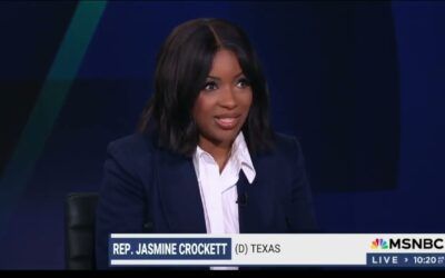 ‘Actual medical professionals’ told Jasmine Crockett ‘for sure’ Trump had a recent stroke, she claims