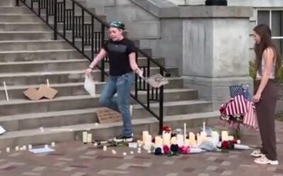 Sisters arrested for vandalizing Charlie Kirk memorial now begging public for legal fees