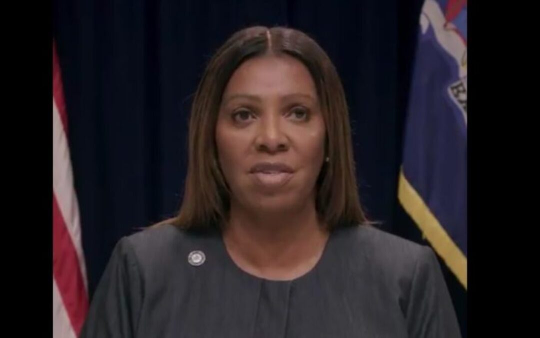 Grand Jury refuses to re-indict Letitia James