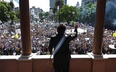Argentine president who just got $20 billion Trump bailout holds massive rock concert for book launch