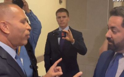 ‘Keep your mouth shut’: House Republican baits Hakeem Jeffries into humiliating meltdown