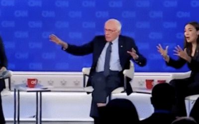 AOC, Bernie Sanders blow their tops when asked if she will challenge Chuck Schumer in primary