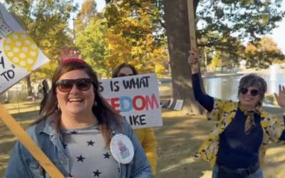 ‘No Kings’ protester wishes Trump was ‘absolutely’ dead