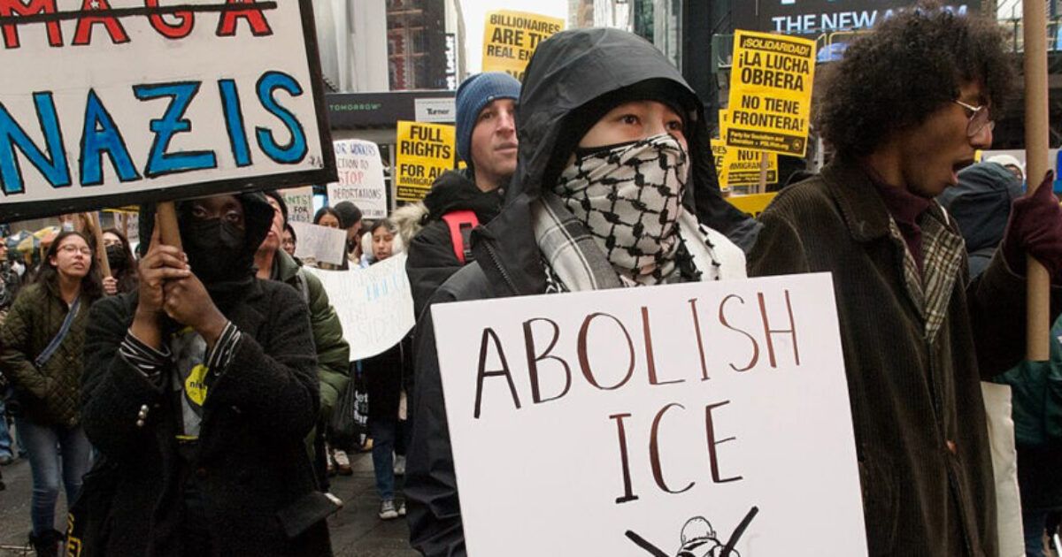 Relentless rioters at ICE facility accomplish little besides getting arrested
