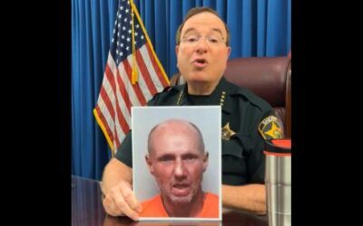 Polk County Sheriff tells what they found shoved up this criminal’s ‘exit ramp’ as only he can