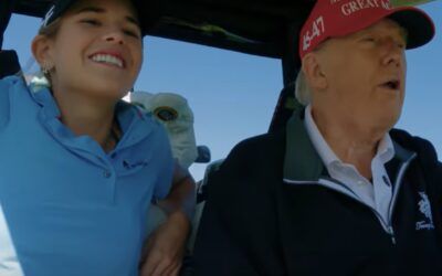 ‘Golf with my grandpa’: Kai films 1-hour of personal bonding with Trump on links