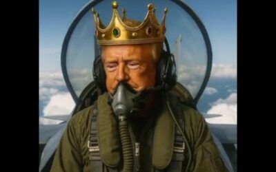 Libs cry over ‘King Trump’ in jet fighter dumping feces on No Kings fools