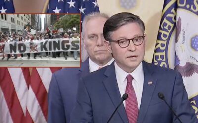 Mike Johnson offers brutal break down of ‘No Kings’ rally: ‘That’s the modern Democratic Party’