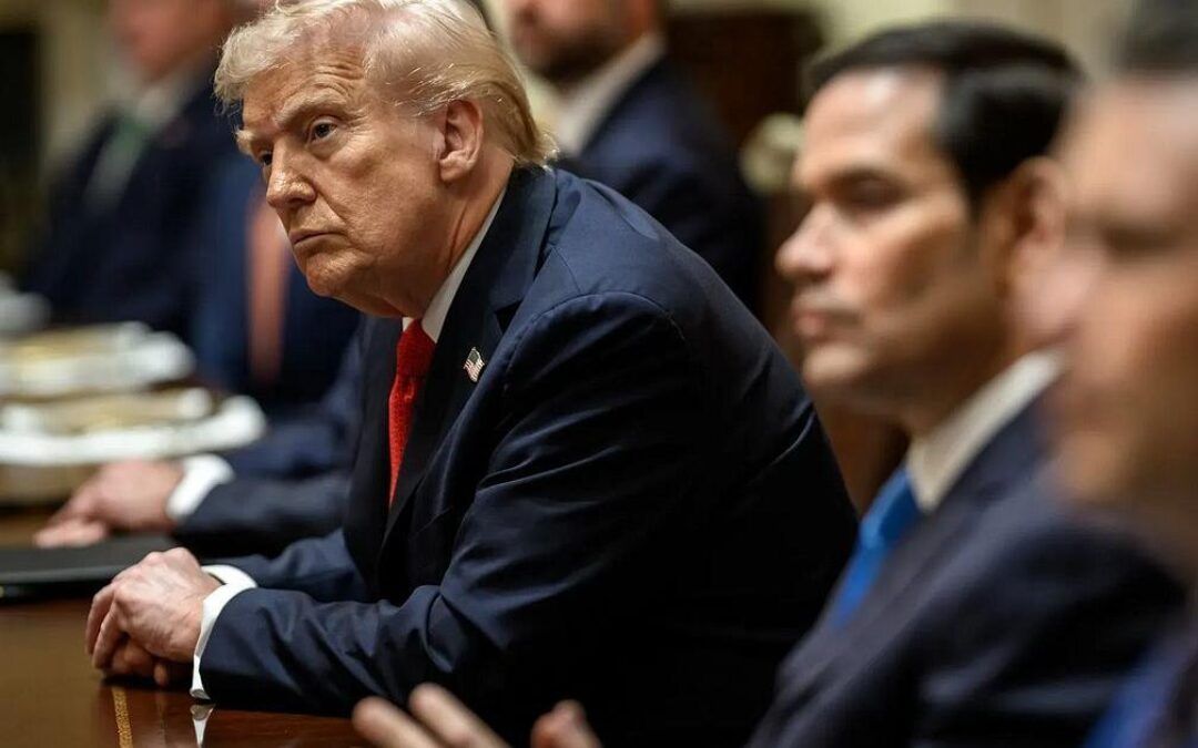 Trump: Nine Iranian ships destroyed; Iran wants to talk