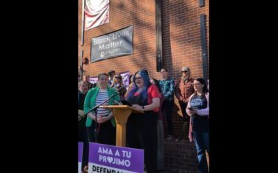 Blue-haired teachers’ union leader blasts ICE as conga line of liberals pile on Trump admin