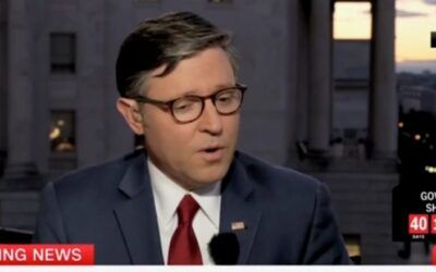 Mike Johnson says Schumer made inappropriate request during shutdown