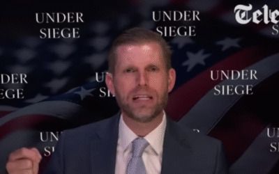 Eric Trump erupts on podcaster for suggesting siege against his family was just normal politics