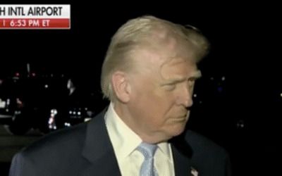 ‘You are the worst!’: Trump snaps at reporter who wouldn’t let him finish his answer