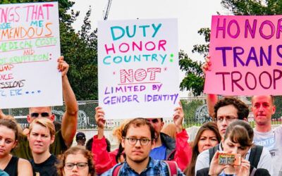 Transgender air force members sue over canceled early retirement and benefits