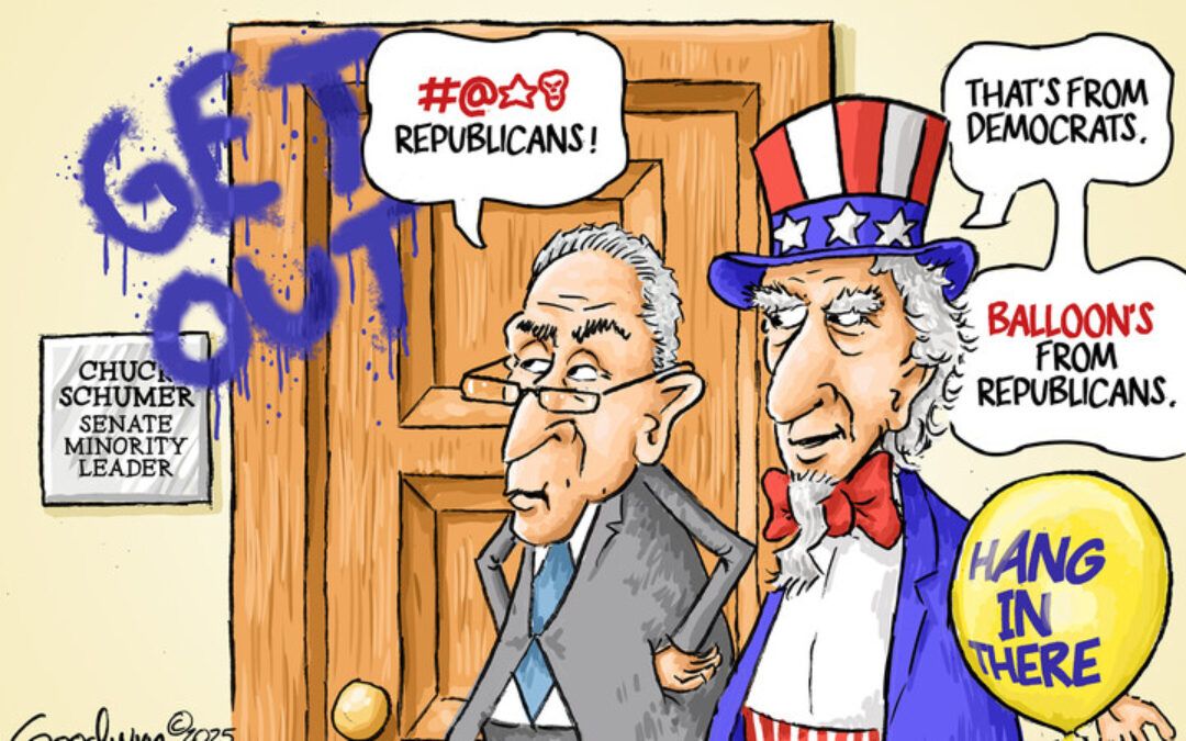 BS daily political cartoons: Get out