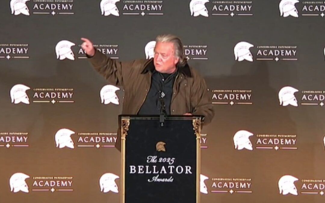 Bannon warns Conservatives: ‘If we lose, they’ll lock us up’
