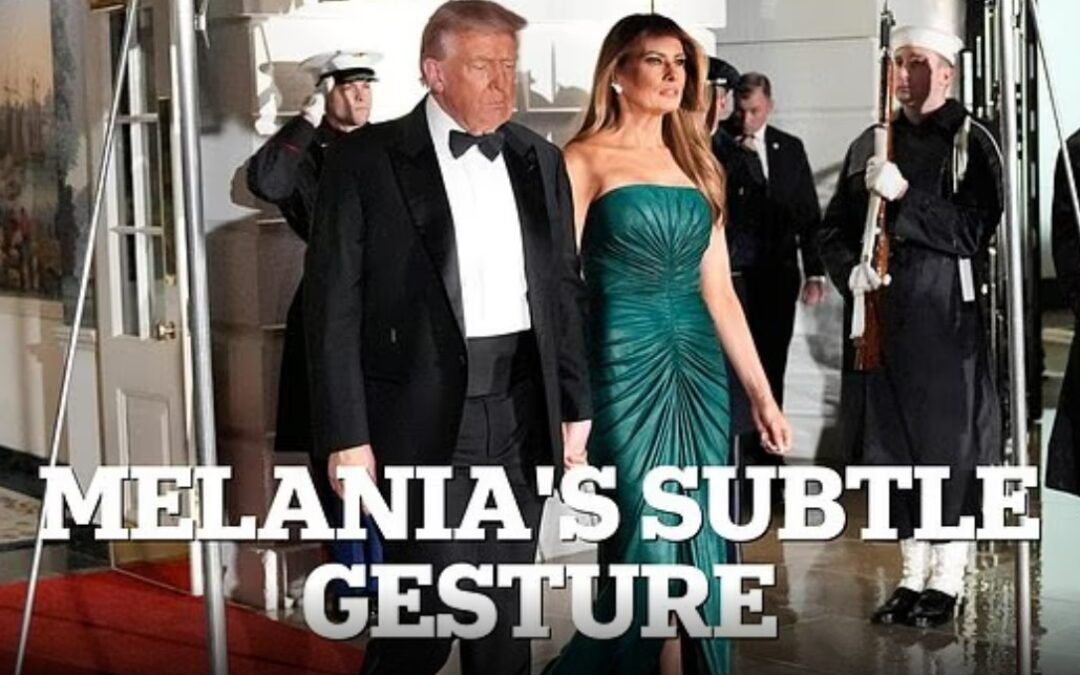 Melania’s stunning strapless ball dress signals message to MBS at star-studded state dinner
