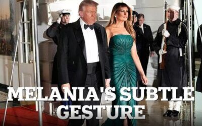 Melania’s stunning strapless ball dress signals message to MBS at star-studded state dinner