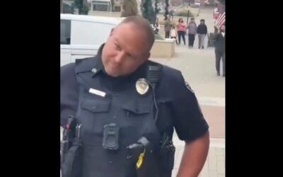 N. Carolina teen protester slams drink at quiet cop, calls him a ‘bi*ch,’ — then she gets what’s coming!