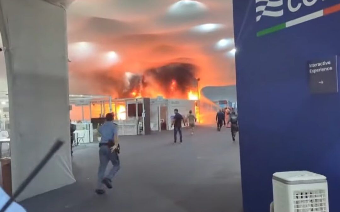 Breaking: Globalist climate conference bursts into flames