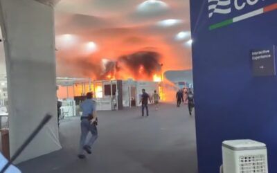 Breaking: Globalist climate conference bursts into flames