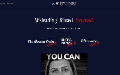White House unveils ‘Media Bias’ website to hold ‘Fake News’ accountable
