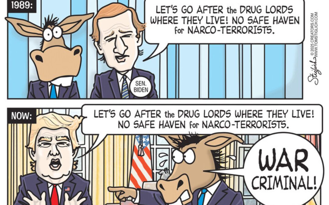 BS political cartoons of the week: If it weren’t for double standards…