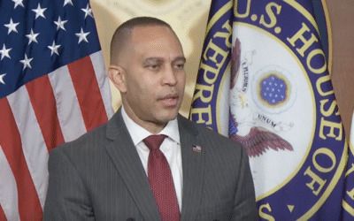 Jeffries seems to give Trump credit, not blame for health care hold-up