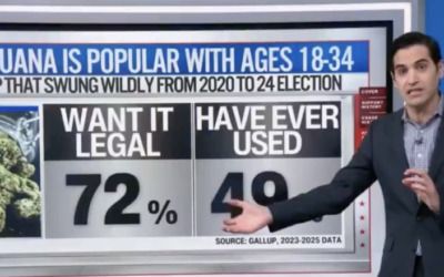CNN’s Harry Enten says Democrats could go up in smoke if Trump reclassifies marijuana