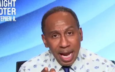 Stephen A. Smith spars with caller who opposes election integrity bill