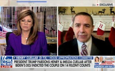 Pardoned Dem Rep. Henry Cuellar claims Biden DOJ attempted to bribe, entrap him