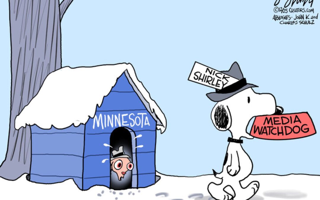 BS daily political cartoons: Media watchdog