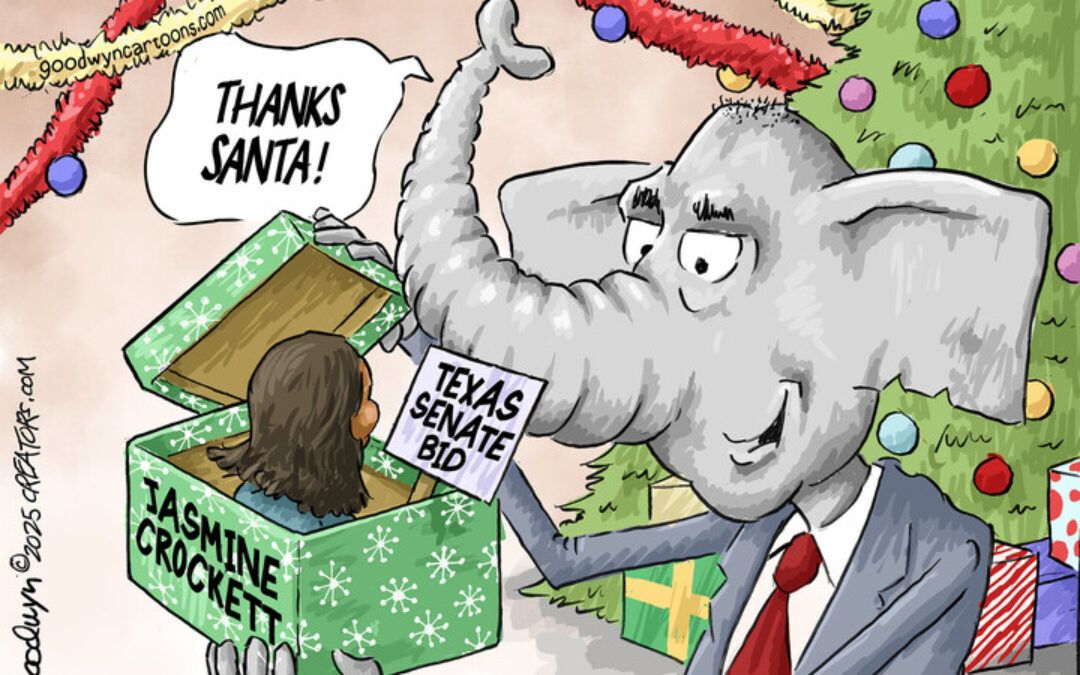 BS daily political cartoons: Thanks Santa!