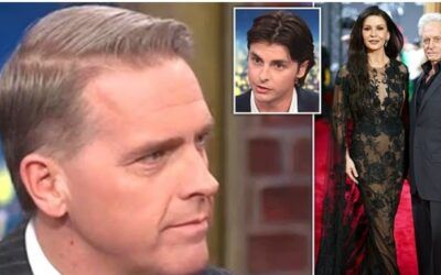 ‘I’ll apologize to Zeta-Jones over dinner’: Jennings trolls pampered Douglas family after tantrum