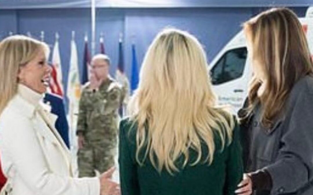 Cheryl Hines trades Hollywood snowflakes for MAGA sisterhood, hangs with Melania and Usha