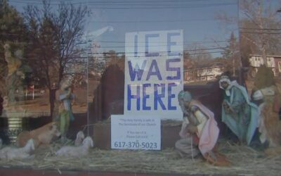Christmas outrage: Catholic priest turns nativity scene into grotesque anti-ICE stunt