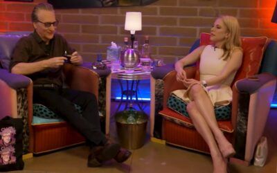 Bill Maher takes down woke guest with one question and her own dress