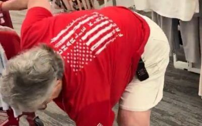Elderly Target worker harassed by nasty AWFL for wearing Charlie Kirk ‘Freedom’ shirt
