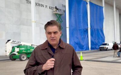 Jim Acosta throws a hissy fit outside newly-dubbed Trump-Kennedy Center