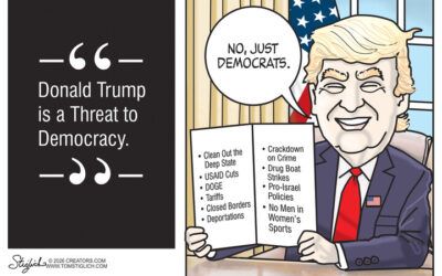 BS cartoons of the week: Threat to democracy? No, just Democrats
