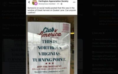 Local libs lose their minds after based bread shop posts TPUSA flyer in window