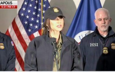 Noem says officer targeted in ICE attack was previously run over and dragged by anti-ICE rioter