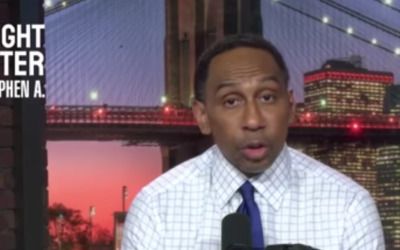Stephen A. Smith calls out Jasmine Crockett for ducking him after she hurled racial insult at him