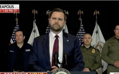 JD Vance fires back at reporter accusing ICE of arresting five-year-old