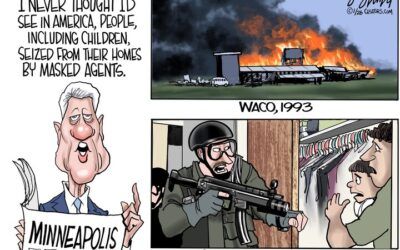 BS daily political cartoons: I never thought I’d see in America …