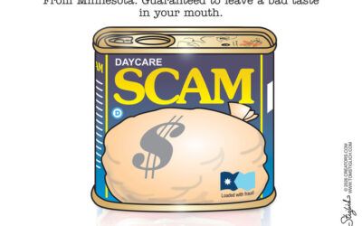 BS daily political cartoons: Guaranteed to leave a bad taste in your mouth.