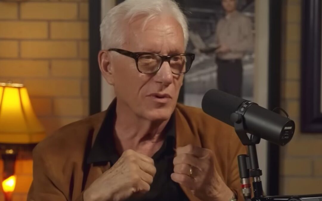 Mike Rowe unlocks the unfiltered mind of James Woods – finally given room to roam