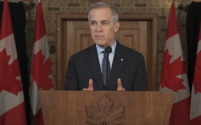 Trump delivers stern warning to PM Carney about making Canada a ‘drop off port’ for China