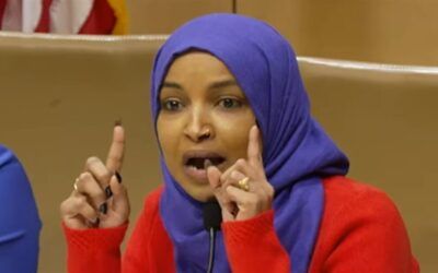 ‘I am ashamed!’ Ilhan Omar angrily denounces the ‘US godd*mn states’