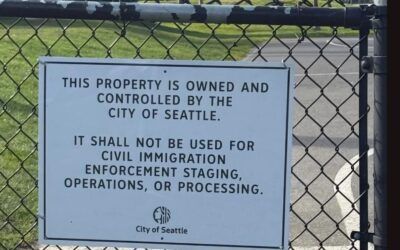 Seattle begins installing anti-federal immigration enforcement signage